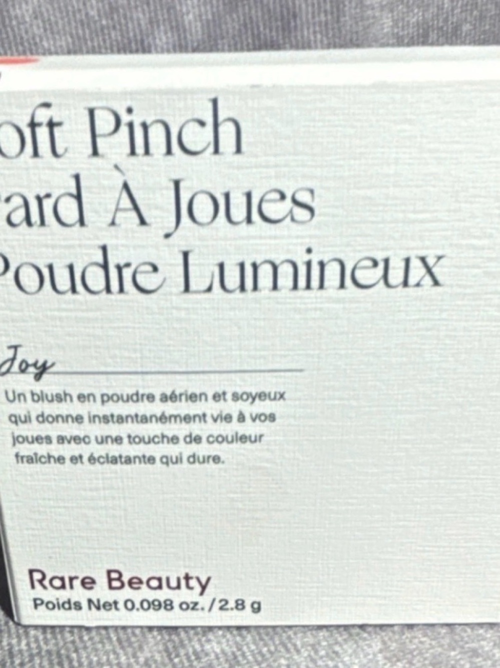 Rare Beauty Soft Pinch Poudre Lumineux Blush - Joy (Pink)